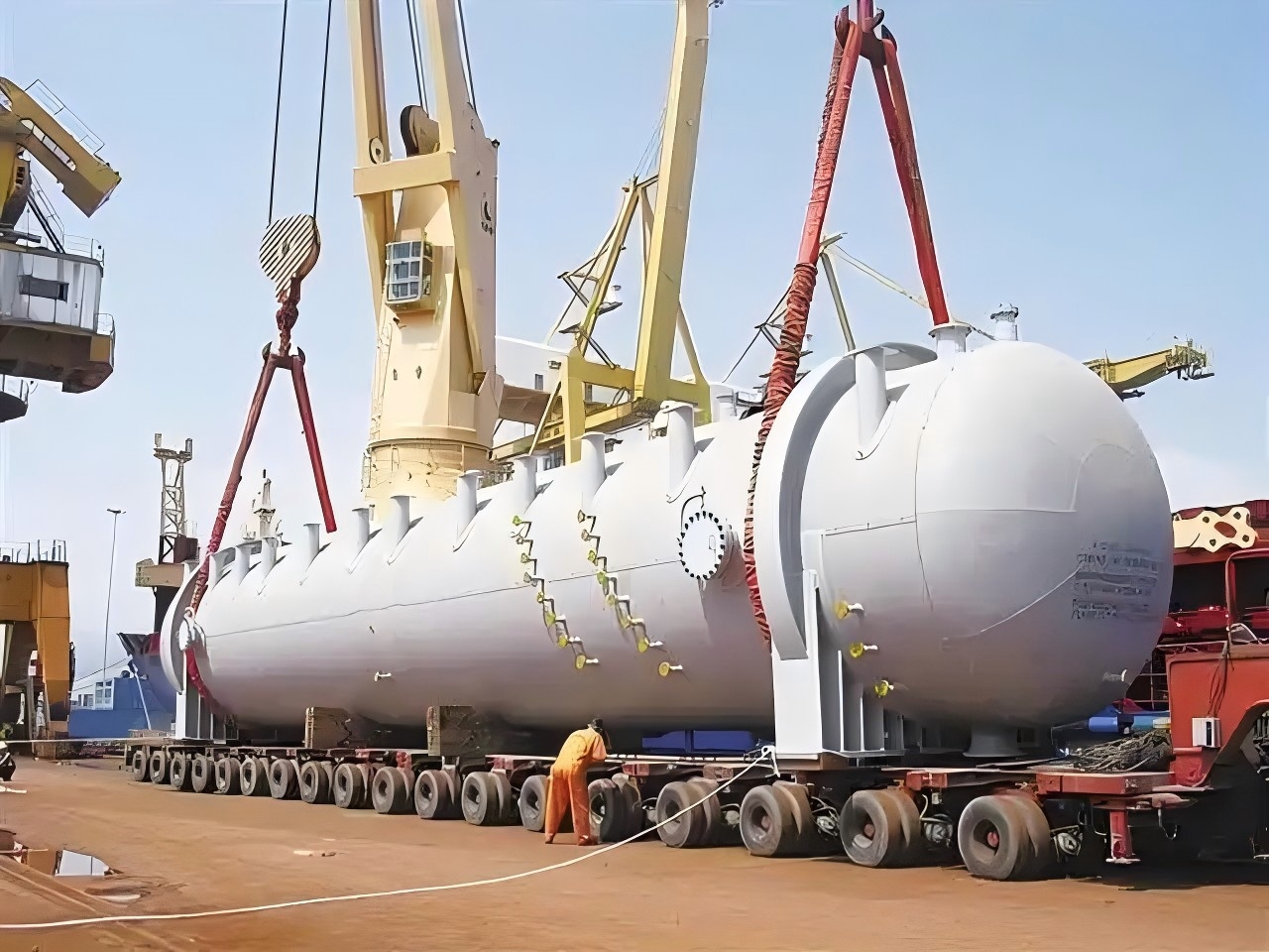 Steel Product for Petrochemical Plant